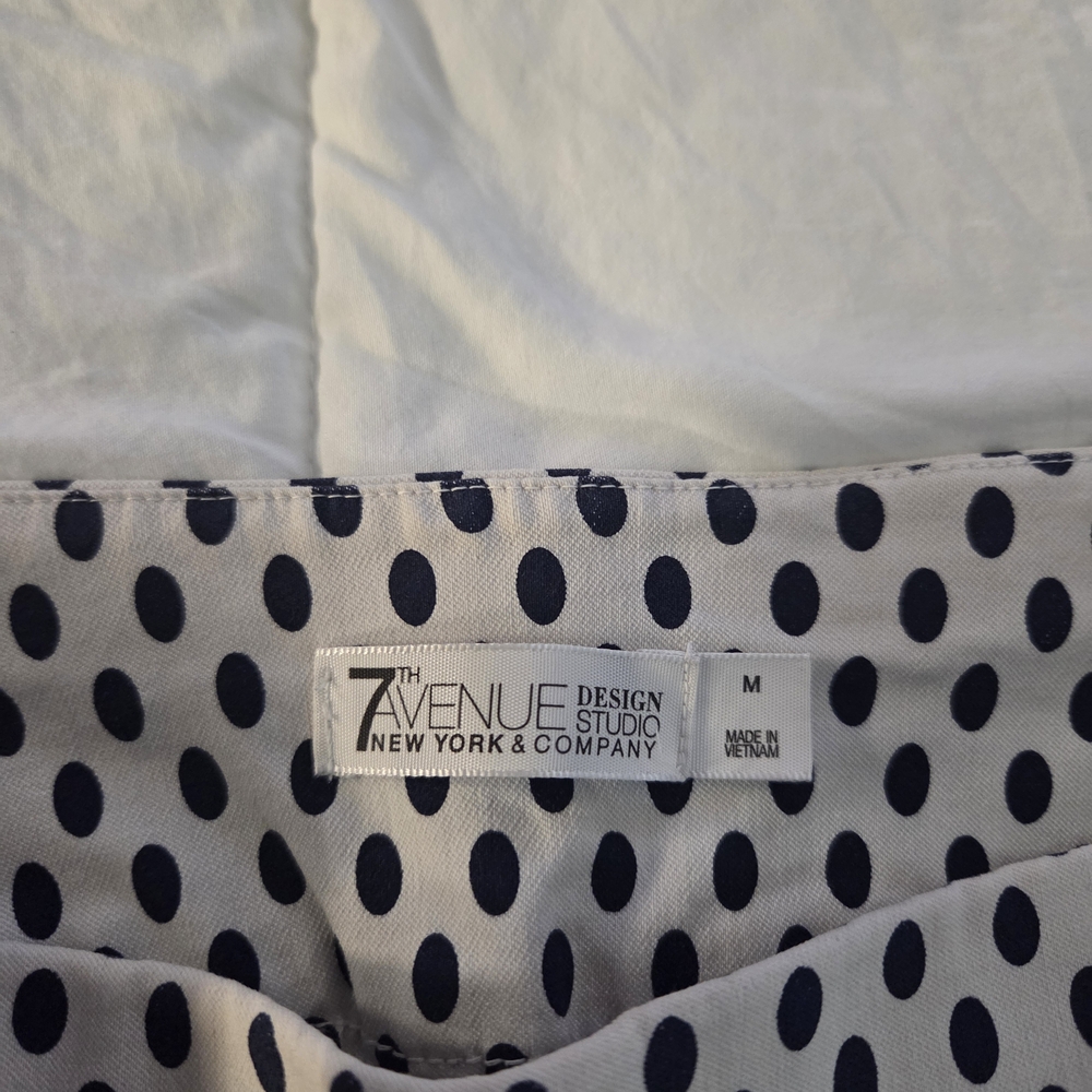 New York & Company Tan and Polka Dot Chinos - Picture 7 of 7